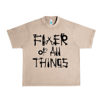 French Oak Fixer Of All Things Urban Heavy Tee - LillyAllenDesigns