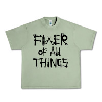 Oil Green Fixer Of All Things Urban Heavy Tee - LillyAllenDesigns