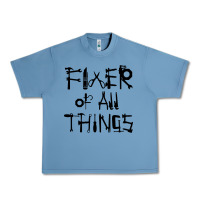 Pebble Blue Fixer Of All Things Urban Heavy Tee - LillyAllenDesigns