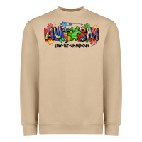 Autism Awtizuhm Noun Heavyweight Sweatshirt | Teevron