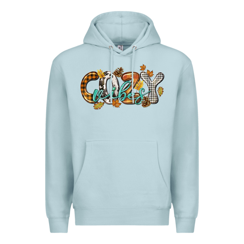 Cozy Vibes Premium Hoodie by NancyCooperArtShop | Teevron