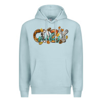 Blue Mist Cozy vibes Premium Hoodie - NancyCooperArtShop