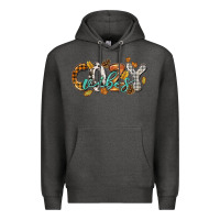 Charcoal Heather Cozy vibes Premium Hoodie - NancyCooperArtShop