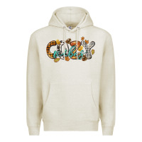 Oatmeal Heather Cozy vibes Premium Hoodie - NancyCooperArtShop