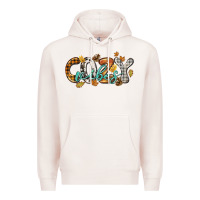 Pale Pink Cozy vibes Premium Hoodie - NancyCooperArtShop