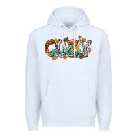White Cozy vibes Premium Hoodie - NancyCooperArtShop