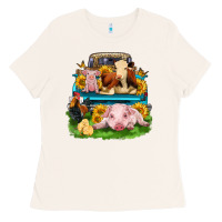 Bone farm truck animals Ladies Tee - Zillion Design Studio