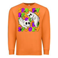Carrot Spooky with Ghost Cats Premium Sweatshirt - texasbilliewilder