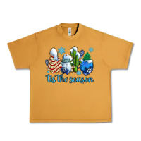Peanut Butter tis the season christmas tree  cake winter and snowman Urban Heavy Tee - AdoDesignShop