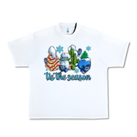 White tis the season christmas tree  cake winter and snowman Urban Heavy Tee - AdoDesignShop