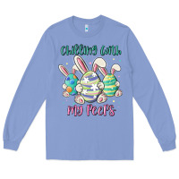Colony Blue chilling with my peeps Long Sleeve Tee - MaliasSmallBusiness