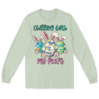 Matcha chilling with my peeps Long Sleeve Tee - MaliasSmallBusiness