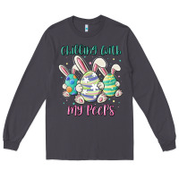 Smoke chilling with my peeps Long Sleeve Tee - MaliasSmallBusiness