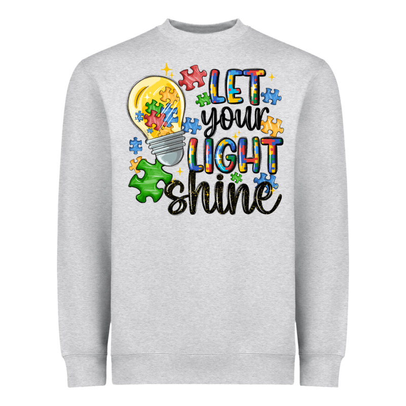 Let Your Light Shine Heavyweight Sweatshirt by MaliasSmallBusiness | Teevron