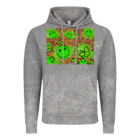 Cloud Rock shamrock glitter leopard and wood background Vintage Hoodie - Artiststas