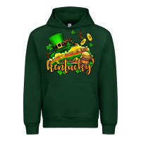 Forest Green St. Patrick's Kentucky map Urban Hoodie - OliviaCreatesArt