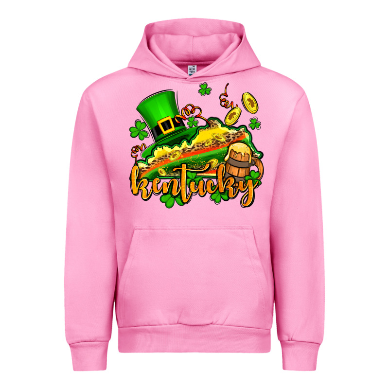 St. Patrick's Kentucky Map Urban Hoodie by OliviaCreatesArt | Teevron