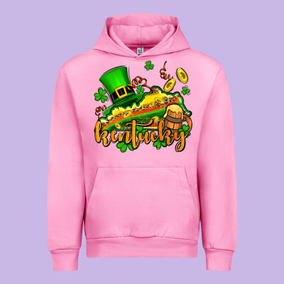 St. Patrick's Kentucky Map Urban Hoodie Designed By Oliviacreatesart