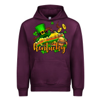 Mauve Wine St. Patrick's Kentucky map Urban Hoodie - OliviaCreatesArt