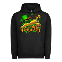 Pigment Black St. Patrick's Kentucky map Urban Hoodie - OliviaCreatesArt