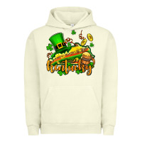 Pigment Pistachio St. Patrick's Kentucky map Urban Hoodie - OliviaCreatesArt
