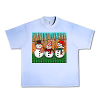 Grape Ice christmas snovman Urban Heavy Tee - BarkalooDesign