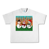 Lunar Rock christmas snovman Urban Heavy Tee - BarkalooDesign