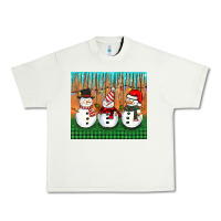 Pistachio christmas snovman Urban Heavy Tee - BarkalooDesign