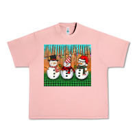 Salmon christmas snovman Urban Heavy Tee - BarkalooDesign