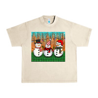 Sandshell christmas snovman Urban Heavy Tee - BarkalooDesign