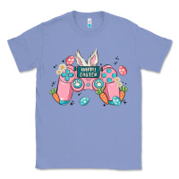 Colony Blue happy easter Classic Tee - MaliasSmallBusiness