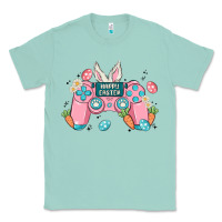 Seafoam happy easter Classic Tee - MaliasSmallBusiness