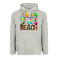 Moon Dust Life is better at the beach Heavyweight Hoodie - NancyCooperArtShop