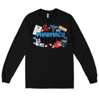 Black pharmacy tech Long Sleeve Tee - MaliasSmallBusiness