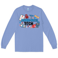 Colony Blue pharmacy tech Long Sleeve Tee - MaliasSmallBusiness