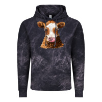 Cloud Black guernsey cow Vintage Hoodie - AdoDesignShop