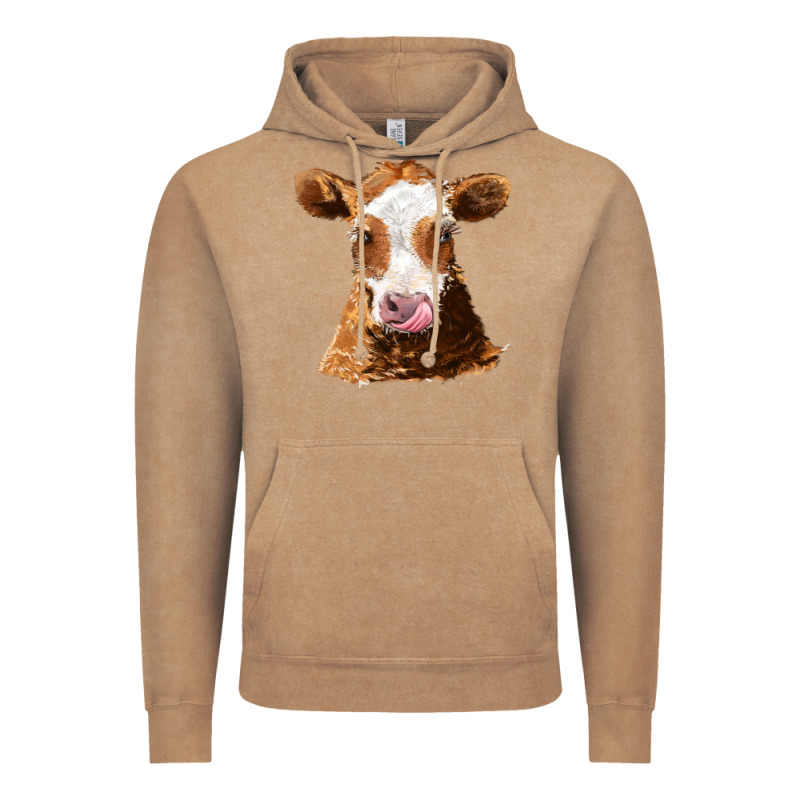 Guernsey Cow Vintage Hoodie by AdoDesignShop | Teevron