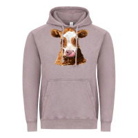 Vintage Zinc guernsey cow Vintage Hoodie - AdoDesignShop