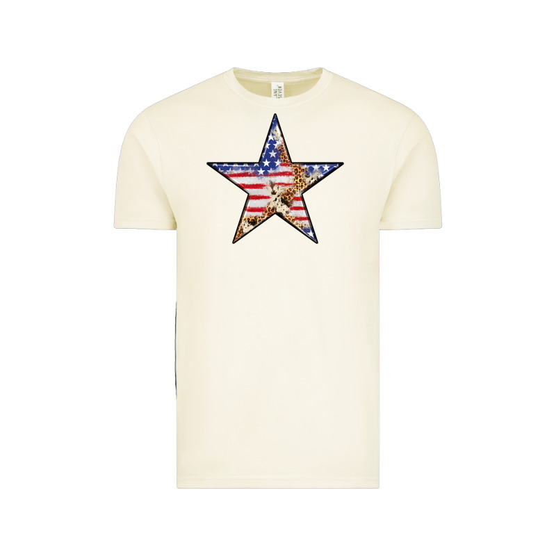 American Flag Star Vintage Tee by LillyAllenDesigns | Teevron