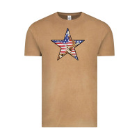 Vintage Camel American Flag Star Vintage Tee - LillyAllenDesigns
