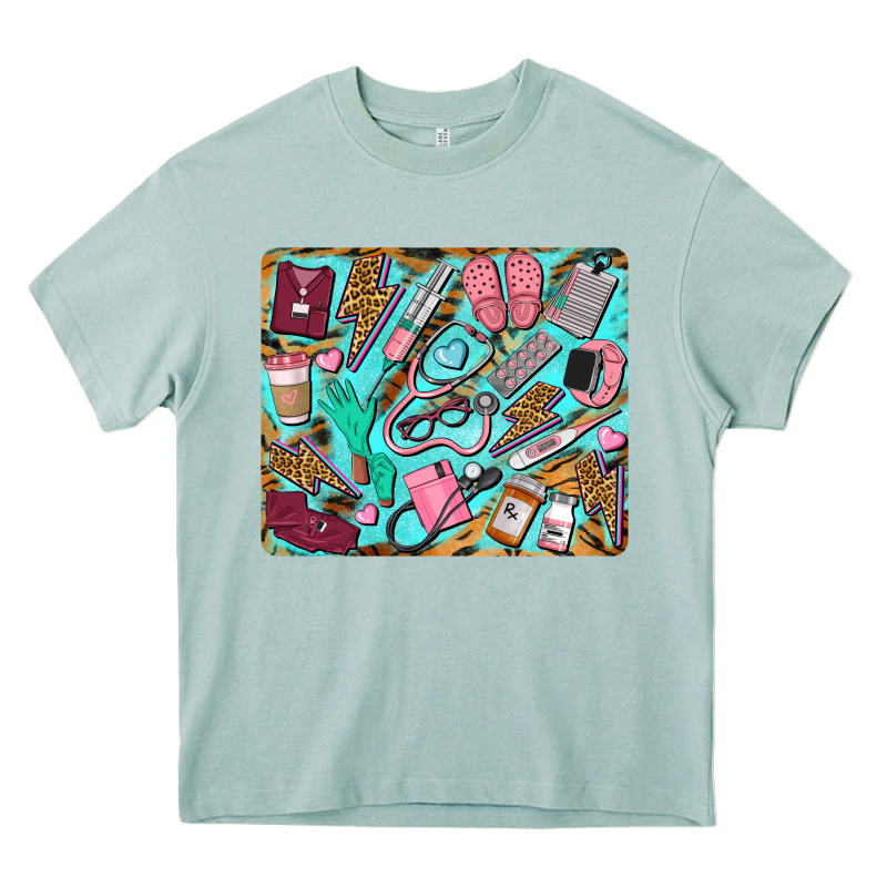 Nurse Mousepad Heavy Core Tee by BarkalooDesign | Teevron