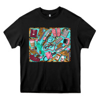 Black nurse mousepad Heavy Core Tee - BarkalooDesign