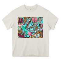 Cream nurse mousepad Heavy Core Tee - BarkalooDesign