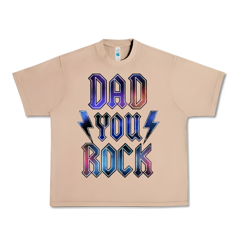 Dad You Rock Urban Heavy Tee by LillyAllenDesigns | Teevron