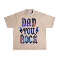 French Oak Dad You Rock Urban Heavy Tee - LillyAllenDesigns