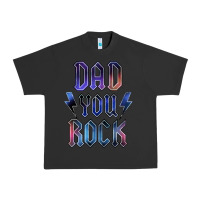 Pigment Black Dad You Rock Urban Heavy Tee - LillyAllenDesigns