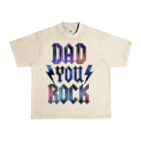 Sandshell Dad You Rock Urban Heavy Tee - LillyAllenDesigns