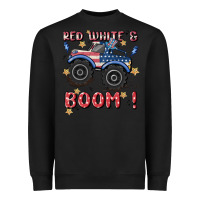 Black 4th of july png, monster truck Heavyweight Sweatshirt - MaliasSmallBusiness