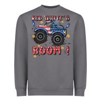 Storm 4th of july png, monster truck Heavyweight Sweatshirt - MaliasSmallBusiness