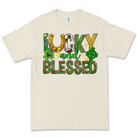 Lucky And Blessed St. Patricks Day Premium Tee | Teevron